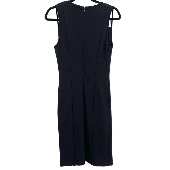 ALI & JAY Black Bodycon Strappy Shoulder Sleeveless Knee Length Dress Size Small - Picture 2 of 5